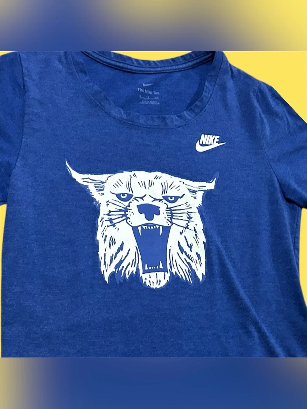Ultra-Soft Women's Nike Blue Kentucky Wildcats Legacy Tri-Blend T-Shirt Size S